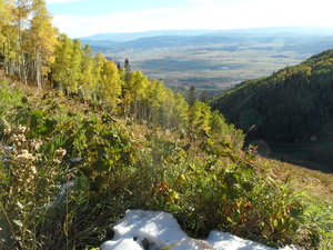 looking down towards Moonlight from Duster