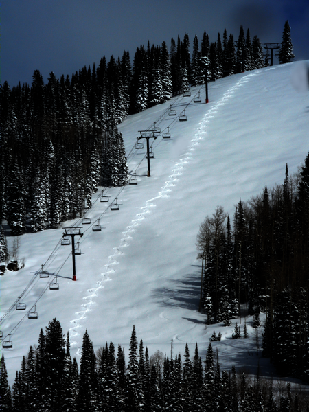 First tracks on Tornado on 17 April 2016