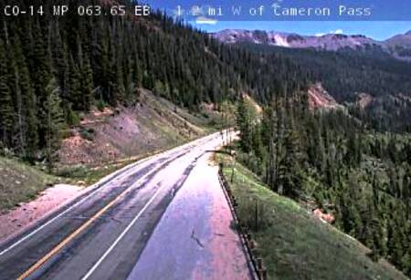 latest image of Cameron Pass