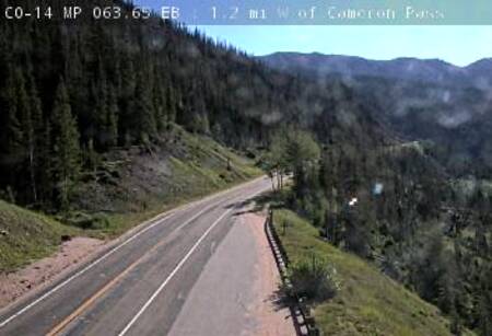 latest image of Cameron Pass
