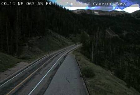latest image of Cameron Pass