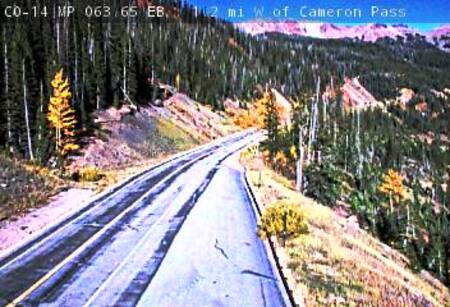 latest image of Cameron Pass