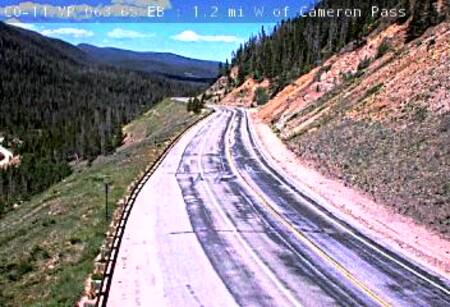 latest image of Cameron Pass