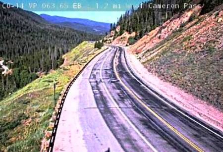 latest image of Cameron Pass
