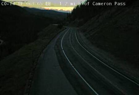 latest image of Cameron Pass
