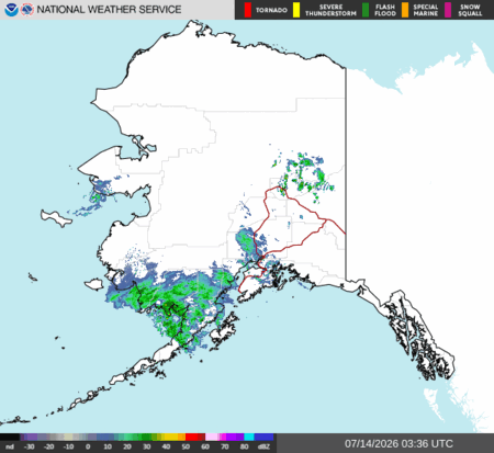 latest image of Alaska radar