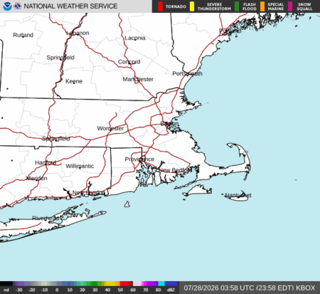 latest image of Boston,MA. radar