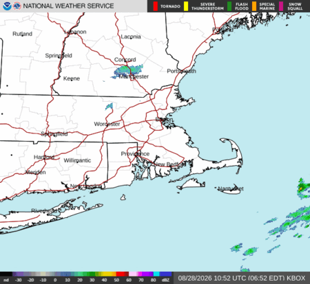 latest image of Boston,MA. radar