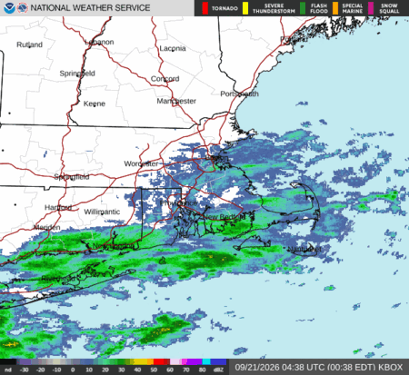 latest image of Boston,MA. radar