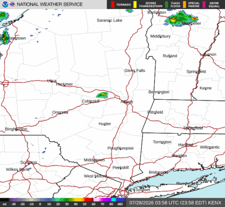 latest image of Albany,NY. radar
