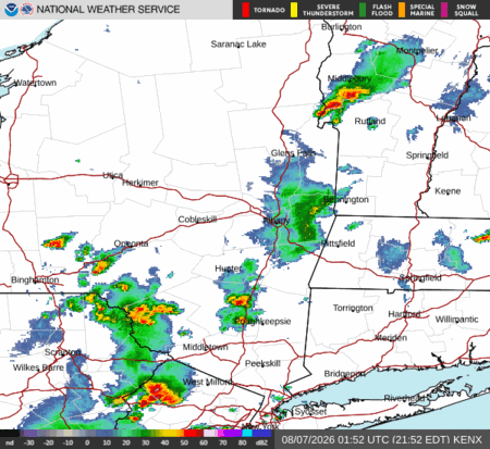 latest image of Albany,NY. radar