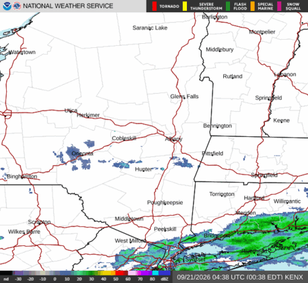 latest image of Albany,NY. radar