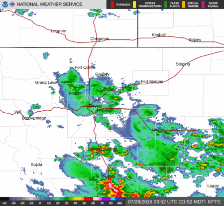 latest image of Denver,CO. radar