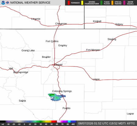 latest image of Denver,CO. radar