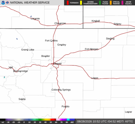 latest image of Denver,CO. radar