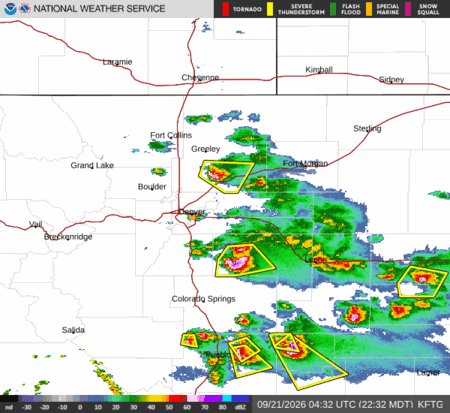 latest image of Denver,CO. radar