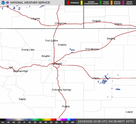 latest image of Denver,CO. radar