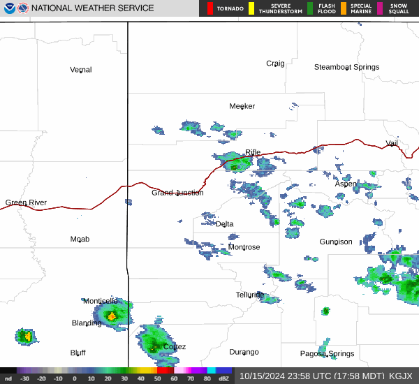 Colorado radar movie