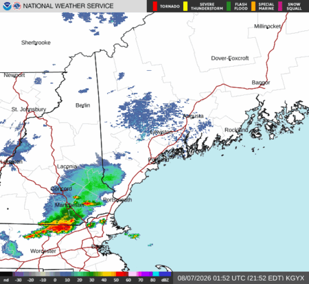 latest image of Portland,ME. radar