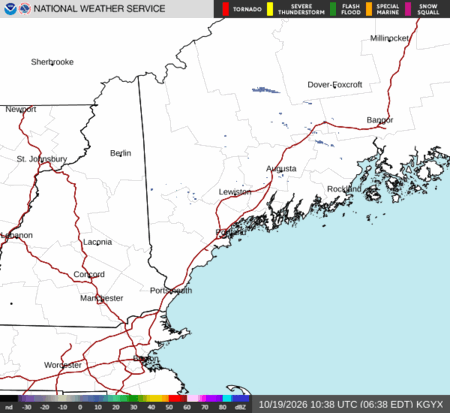 latest image of Portland,ME. radar