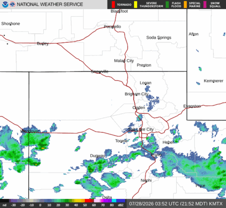 latest image of Salt Lake City,UT. radar