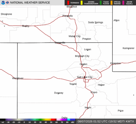 latest image of Salt Lake City,UT. radar