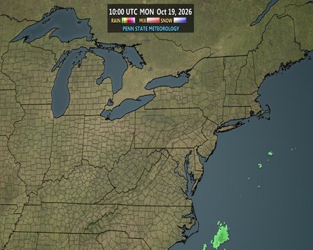 latest image of Northeast radar