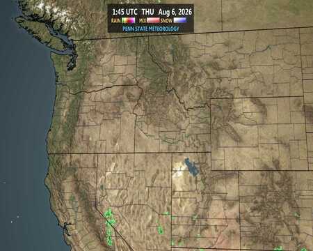 latest image of Northwest radar