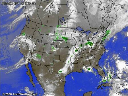 latest image of US (Unisys) IR/radar