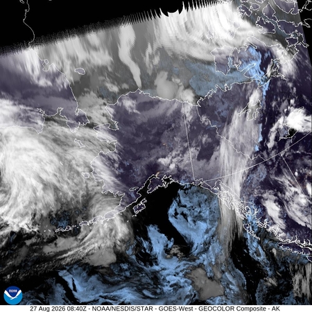 latest image of Alaska geocolor