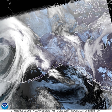 latest image of Alaska geocolor