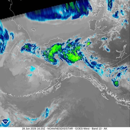 latest image of Alaska IR
