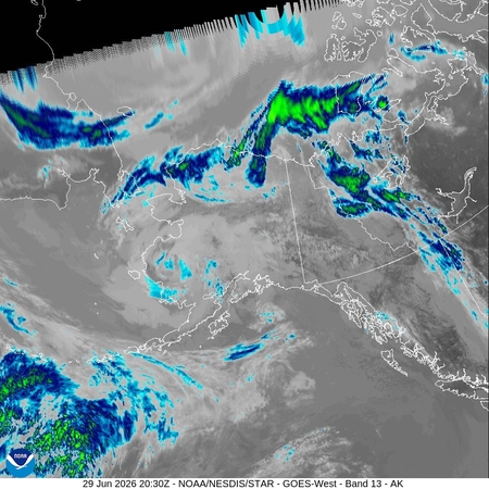 latest image of Alaska IR