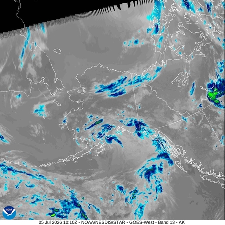 latest image of Alaska IR