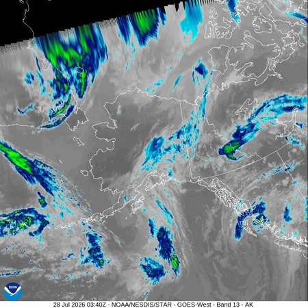 latest image of Alaska IR