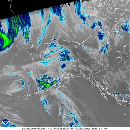 latest image of Alaska IR