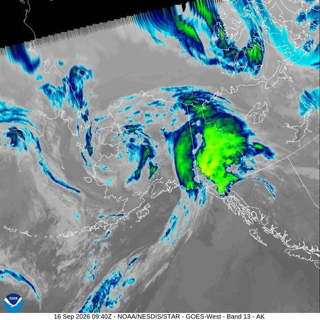 latest image of Alaska IR