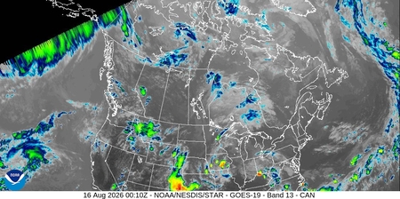 latest image of Canada IR