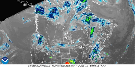 latest image of Canada IR
