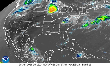 latest image of Eastern US IR