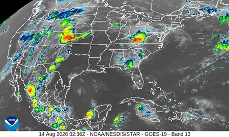 latest image of Eastern US IR