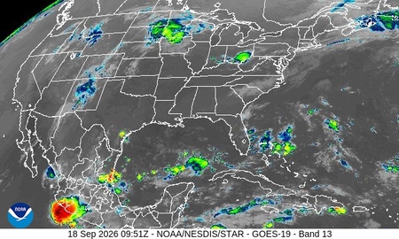 latest image of Eastern US IR