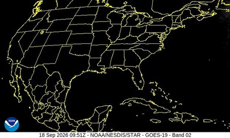 latest image of Eastern US visible