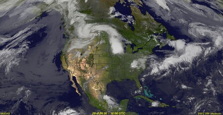 latest image of N. America composite IR
