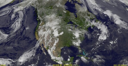 latest image of N. America composite IR