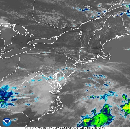 latest image of Northeast IR