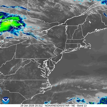 latest image of Northeast IR