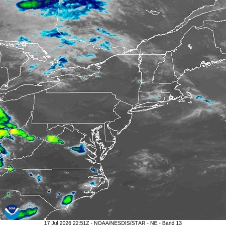 latest image of Northeast IR