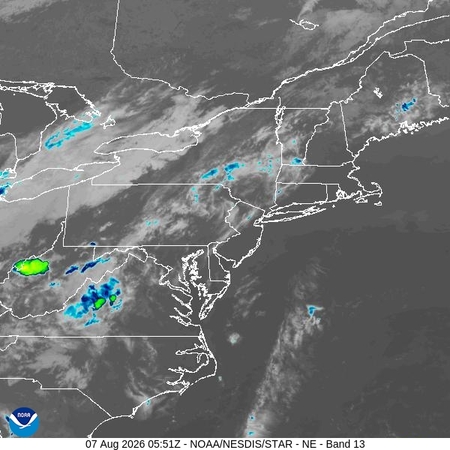 latest image of Northeast IR