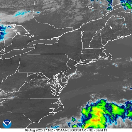 latest image of Northeast IR